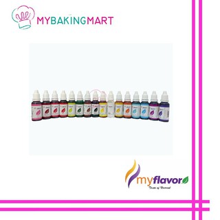 [Shop Malaysia] Myflavor Airbrush Edible Food Coloring Set