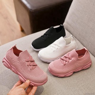 Solid Color Sneakers Woven Shoes Soft Soles Anti Slip for Baby Boys / Girls