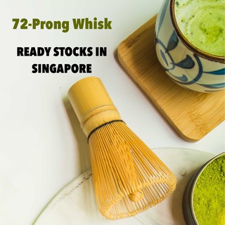 [SG Stock] 72-Prong Handcrafted Matcha Bamboo Whisk