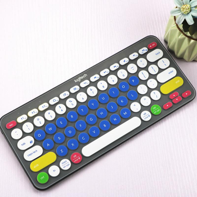 keyboard protector❡♚Logitech K380 Wireless bluetooth ipad phone tablet keyboard