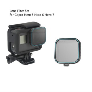 ND(ND4 ND8 ND16 ) and CPL Lens Filter Set for Gopro Hero 5 Hero 6 Hero 7