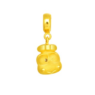 Goldheart Sanrio Characters Happy Chef 999 Gold Charm, complimentary matching character Gold Bar