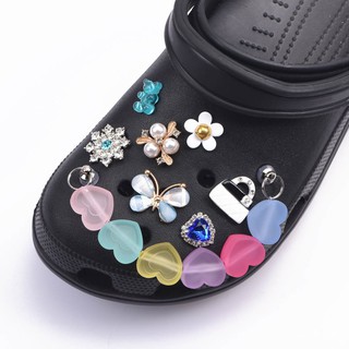 1pcs New Designer Chain Croc Charms JIBZ Accessories Decoration for Croc Clog Shoes Pendant Buckle for Girl Gift BGB6