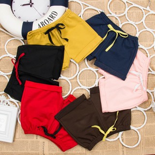 IU--Kids Summer Solid Color Shorts