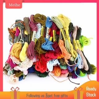 [Wholesale Price] New 100x Multi-Colors Cross Stitch Cotton Embroidery Thread Floss Sewing Skeins (1)