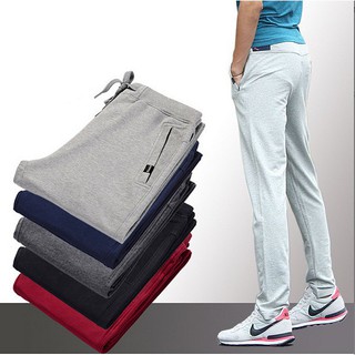Ready Stock Men's Jogger & Sweatpants Cotton Straight Soft M-3XL