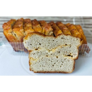 Keto Trio Cheese Bread Loaf | Net carbs 2.4g