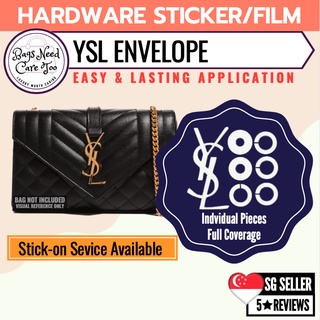 YSL Envelope Bag Hardware Protective Stickers prevent scratches
