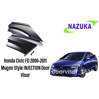 NAZUKA Honda Civic FD 2006-2011 INJECTION Door Visor (Mugen Type)