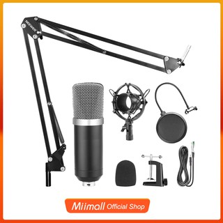 MW-700 Professional Studio Broadcasting Condenser Microphone Stand Mount Kit Condenser Recording Microphone