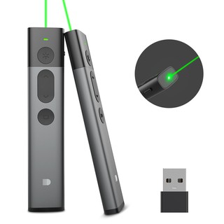 🔥Ready Stock🔥 Doosl Presentation Remote Wireless Presenter Green Laser Pointer PPT Clicker (doosl)