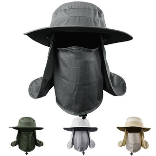Fishing Hat Sport Sun UV Protection Neck Face Flap Cap (1)
