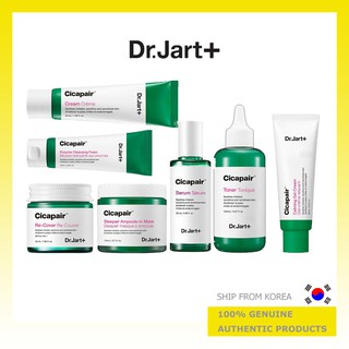 [Dr.Jart+] Cicapair Serum, Cream, Recover, Gel Cream, Toner, Enzyme Cleansing Foam, Sleepair Ampoule-in Mask