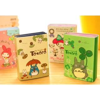 Cartoon Post It Memo Booklet/ Pad/ Melody/ Totoro/Stationary/ Notes/ Stickers (1)