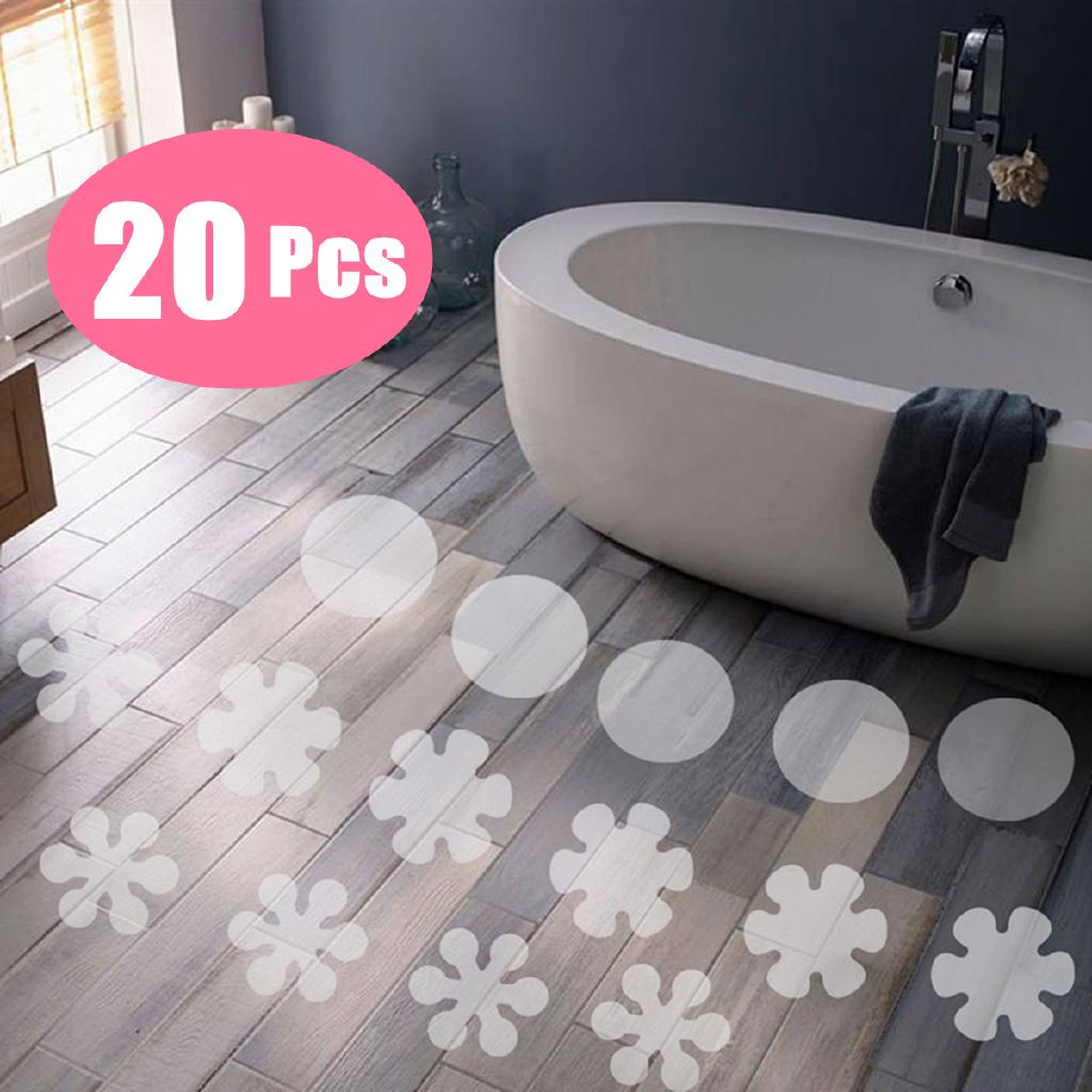 20PCS Anti Slip Strips Non-Slip Safety Flooring Bath Tub & Shower Skid Stickers