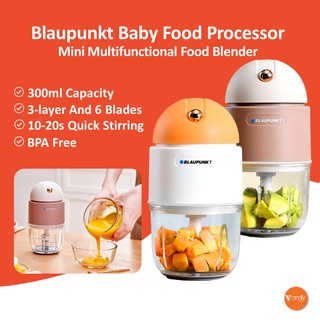 Blaupunkt Baby Food Processor(300ml) Food Blender Meat Grinder Garlic Chopper BP-FS01