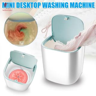 Mini Desktop Washing Machine Portable Quiet for Underwear Socks Panty Home Travel
