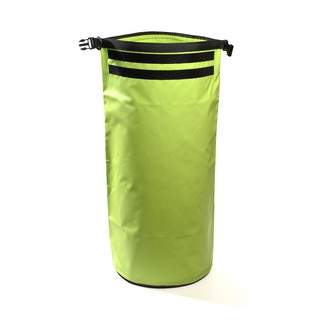 40L Lime Green Waterproof Rolled Top Dry Bag with Paramedic Logo