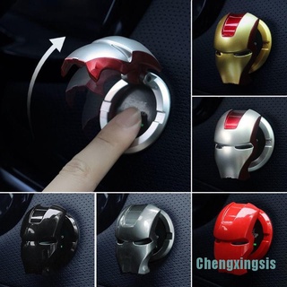 [Chengxingsis]Car One-button Start Button DecorativeCover Ignition Device ProtectiveStickers