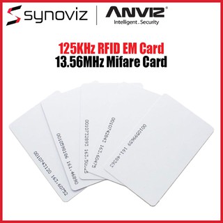 【SG Stock】5PCs Access Card RFID Card EM 125KHz IC Mifare 13.56MHz Card Time Attendance Access White Card Non-Rewritable