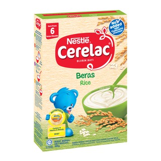 Nestlé® Cerelac Rice No Added Sugar (without milk) 200G