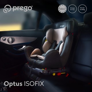 Prego Optus Newborn Toddler Children Isofix Car Seat 0 To 8 Years Old Convertible Carseat