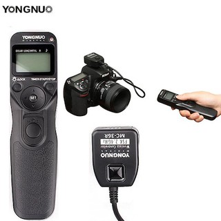 Yongnuo Wired / Wireless Remote Controller Intervalometer Timelapse MC-36B Wired MC-36R Wireless