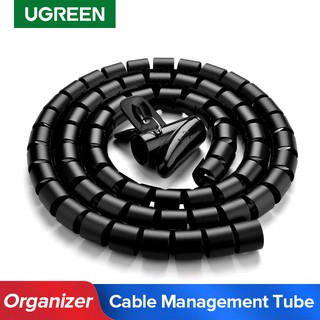 UGREEN Cable Holder Organizer 25mm Diameter Flexible Spiral Tube Cable Organizer
