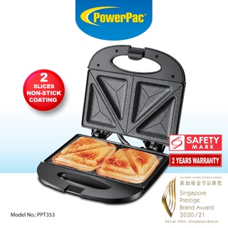 PowerPac Sandwich maker Double-sided Electric (PPT353)