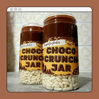[🔥🔥🔥SAMPLE DISCOUNT🔥🔥🔥]CHOCO CRUNCH JAR - BUBBLE RICE DARK CHOCOLATE SAUCE SEDAP (MADE IN SINGAPORE )