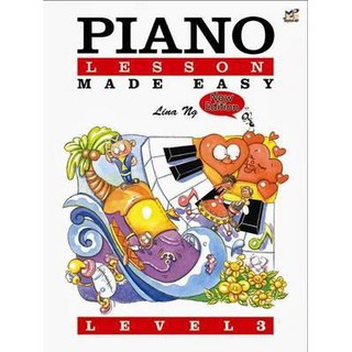 Piano Lesson Made Easy Level 3 Lina Ng - Rhythm MP Music Book/Theory Book