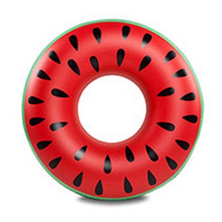 Swimming Pool Inflatable Watermelon Swim Ring Adult Fruit Swim Ring