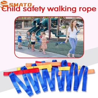 Anti Lost Baby Kids Child Safety Walking Rope Walking Rein 12 Children Daycare SMATO