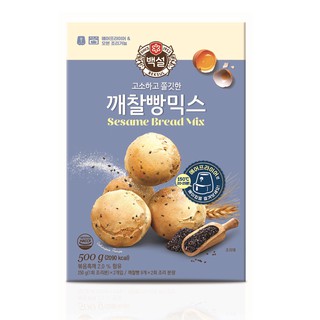 CJ Beksul Sesame Glutinous Bread Mix 500G [Korean]