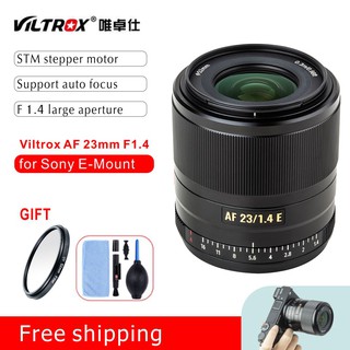 VILTROX 23MM F1.4 E-Mount AF Camera Lens Large Aperture Auto Focus APS-C Lens for Sony E mount Camera A7 A6000 A6300 A6600