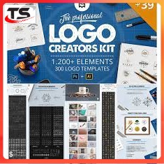 [Digital download] The Professional Logo Creators Kit - AI/PSD