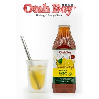 Otah Boy Premium Quality Honey Lemon Cordial 1000ml