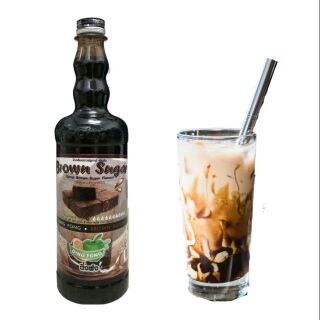 [Shop Malaysia] Brown Sugar Syrup Ding Fong 760ml Halal