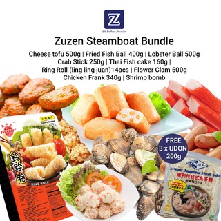 [Zuzen] Eat Home Steamboat Value Bundle Halal Certified