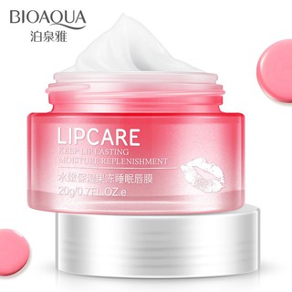 BIOAQUA Strawberry Lip Sleeping Mask Exfoliator Lips Balm