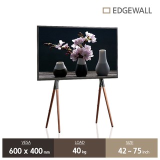 [EdgeWall] TV Stand EdgeM, Floor Art Stand, Easel Stand, 42to75inch 40Kg
