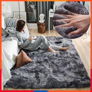 Soft fluffy faux Fur Shaggy Rug Non slip floor Carpet rugs room mat plush