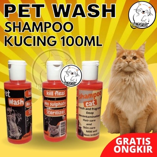 Cat Shampoo Anti Flea And Fungus Premium 100ml FETZOO Packaging