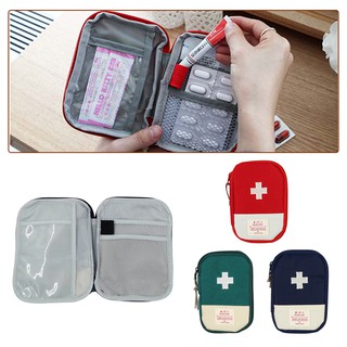 Emergency Travel Bag Kit Mini First Aid Medical Packet Case