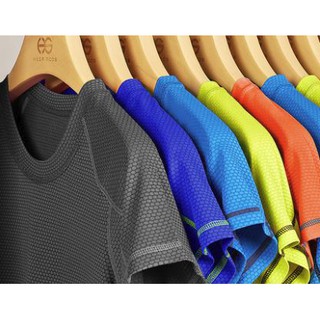 Dry fit short sleeve t shirt for men sports wear