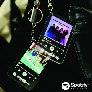 Spotify Custom Acrylic Keychain 3mm 7.5x5cm - Song Key Chain