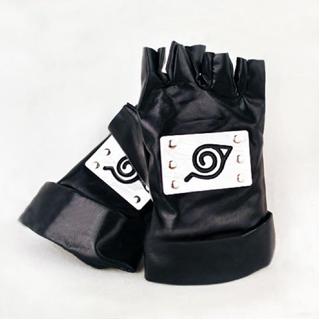 Naruto Hatake Kakashi Gloves Cosplay Costumes Accessories Mittens Anime Apparel