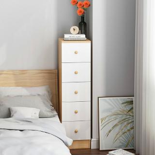 Simple and Stylish Creative Bedside Table Corner Corner Space-saving Storage Drawer Chest of Drawers Assembly Cabinet
