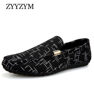 Men Loafers 202 Spring Men Shoes Casual Shoes Light Canvas Youth Shoes Men Breathable Fashion Flat Footwear