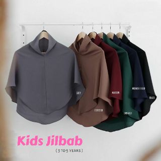 Kids Jilbab Khimar Tudung Hijab